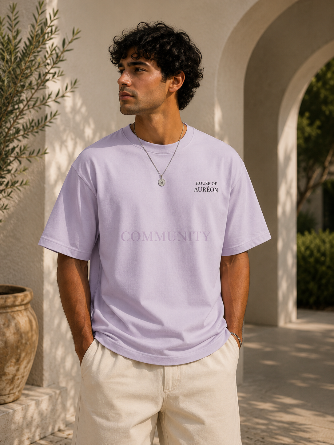 HOA-AL-COM-D1-S26-T5 | T-SHIRT | DROP SHOULDER | MEN