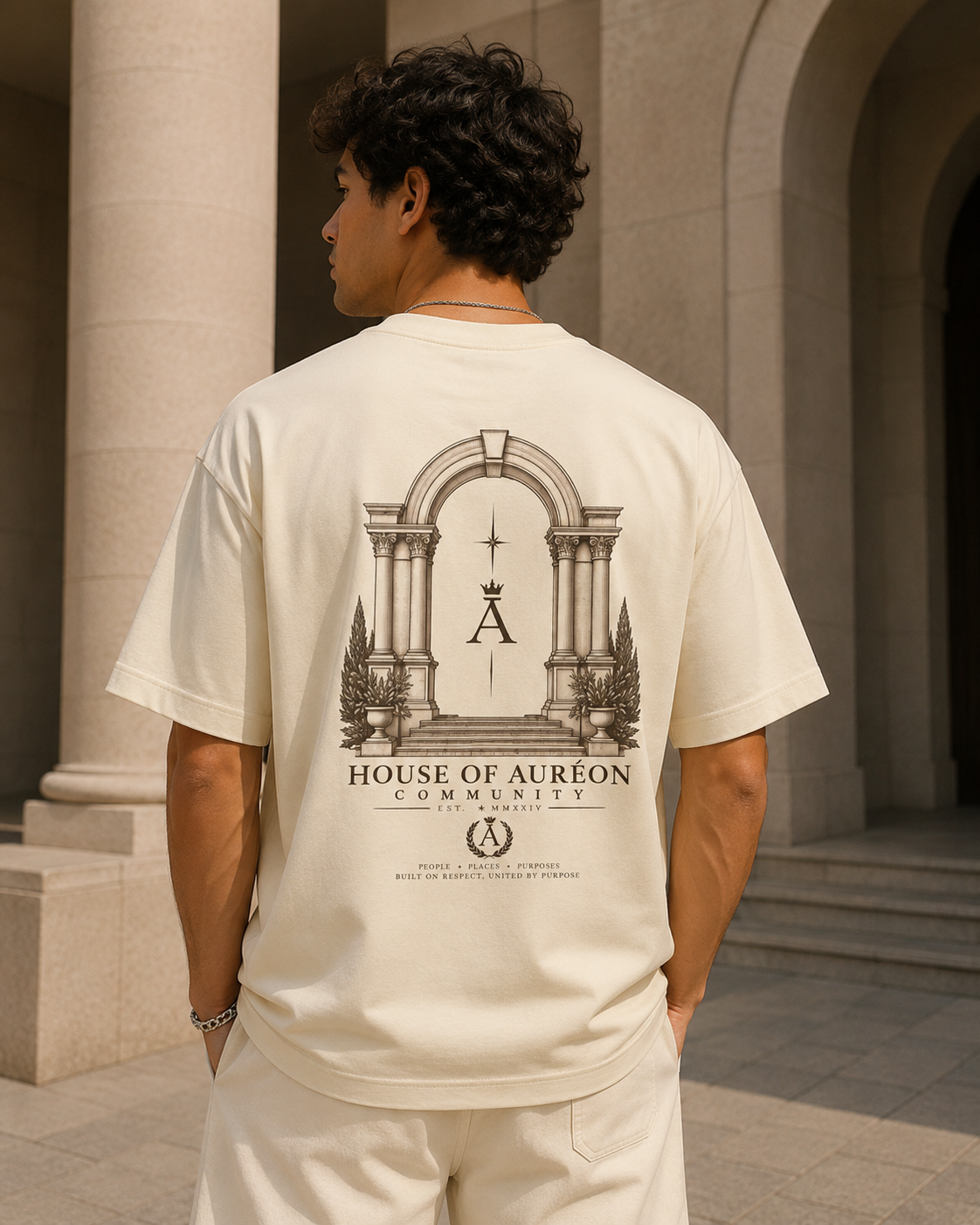 HOA-AL-COM-D1-S26-T5 | T-SHIRT | DROP SHOULDER | MEN