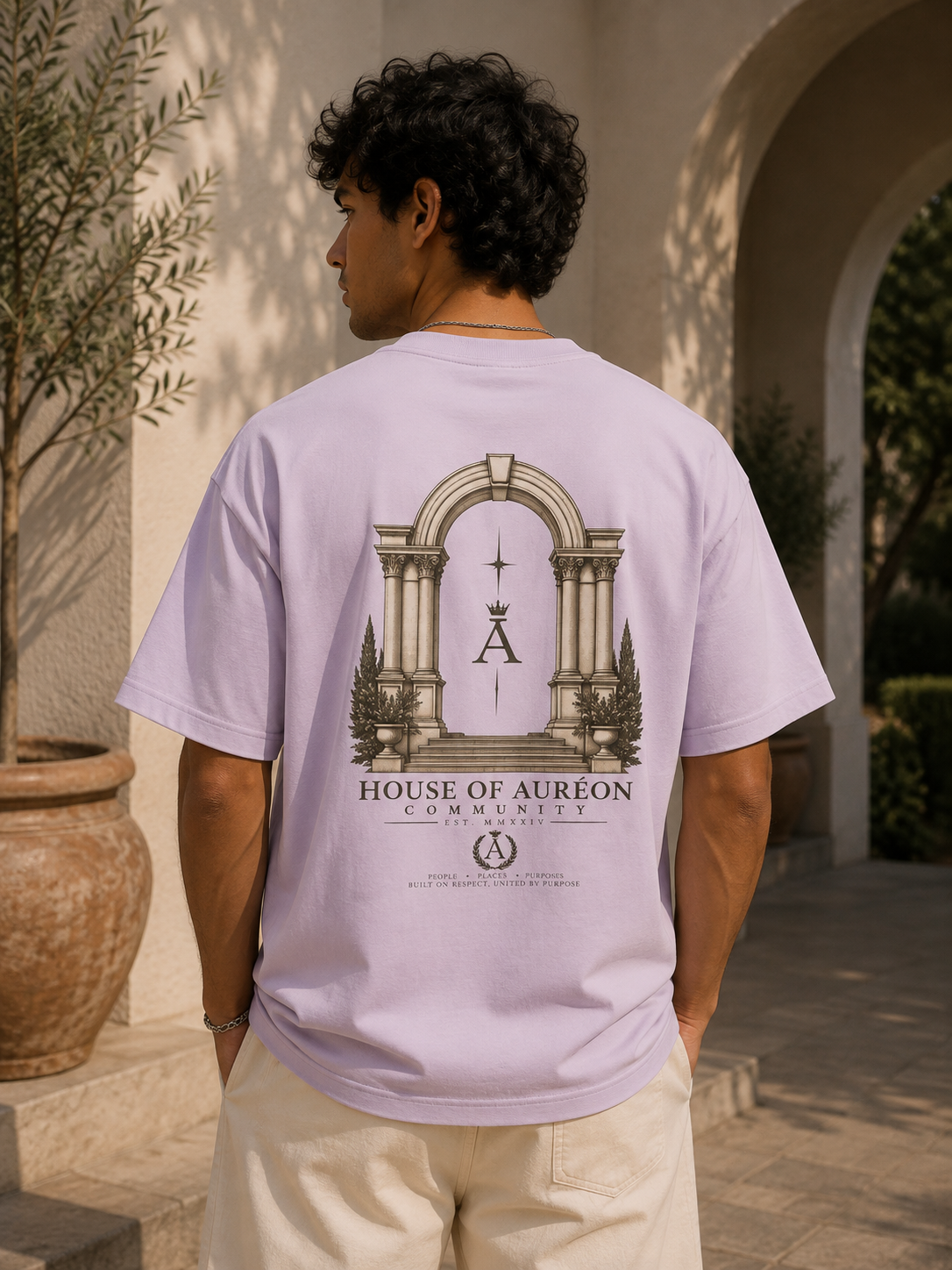 HOA-AL-COM-D1-S26-T5 | T-SHIRT | DROP SHOULDER | MEN