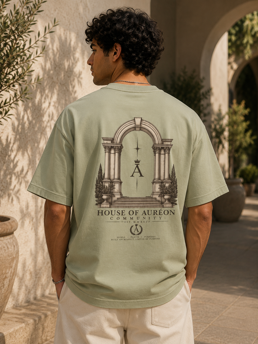HOA-AL-COM-D1-S26-T5 | T-SHIRT | DROP SHOULDER | MEN