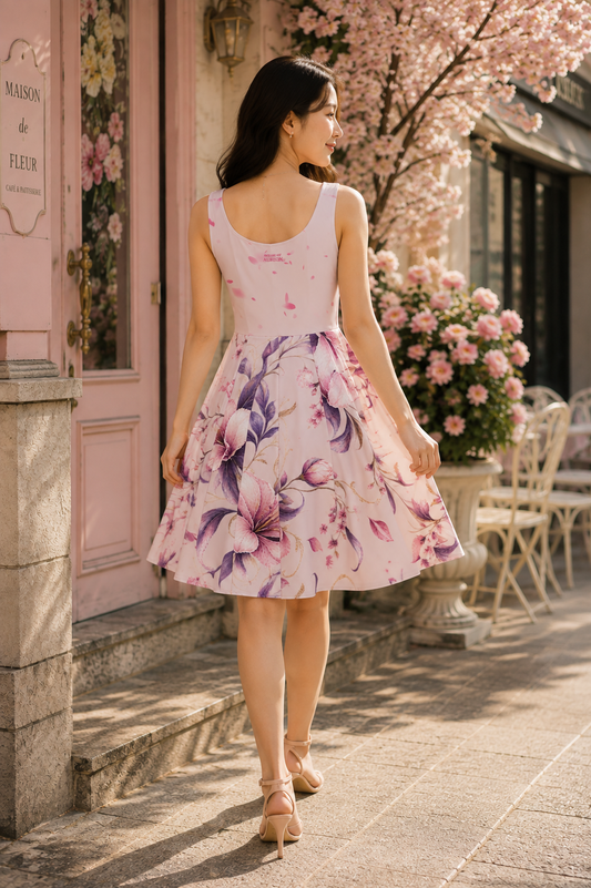 HOA-AL-BC-D1-S26-SKD4 | SKATER DRESS | WOMEN