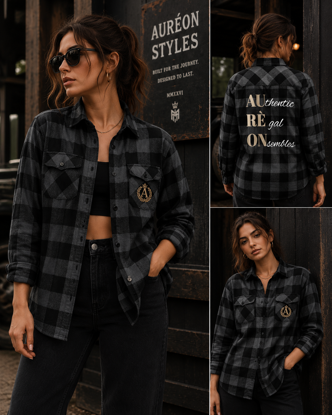 HOA-AS-S-C1-S26-S1 | SHIRT | CASUAL CHECK | UNISEX