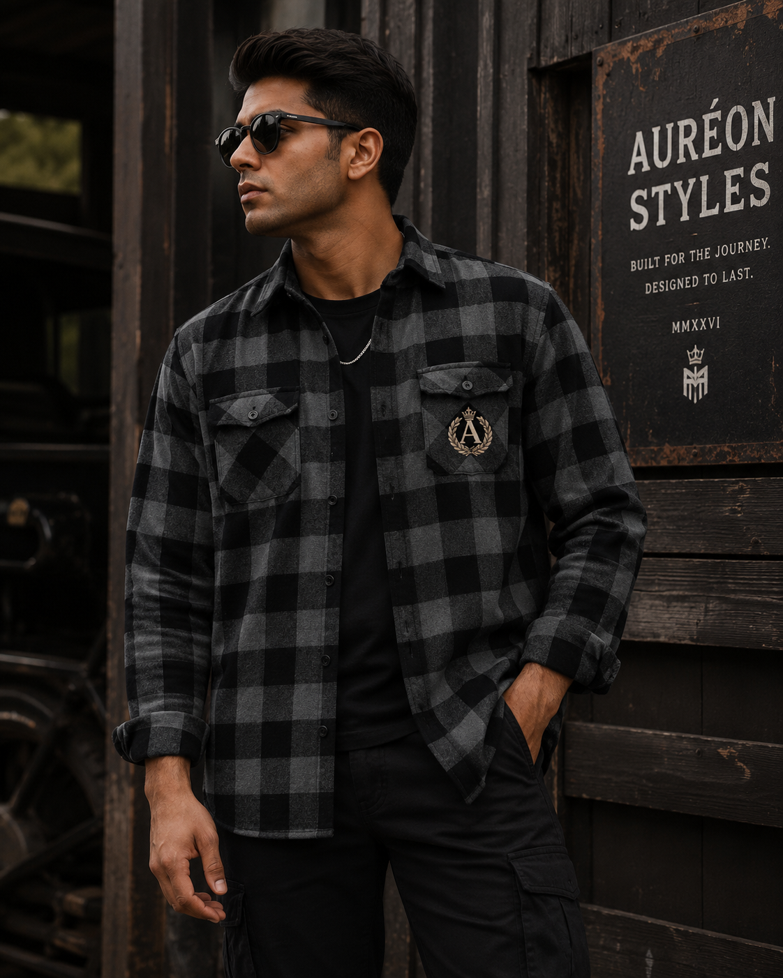 HOA-AS-S-C1-S26-S1 | SHIRT | CASUAL CHECK | UNISEX