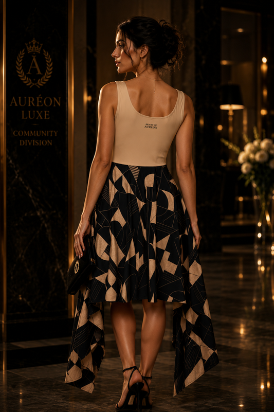 HOA-AL-COM-D1-S26-SKTD1 | SKATER DRESS | PREMIUM FIT | WOMEN