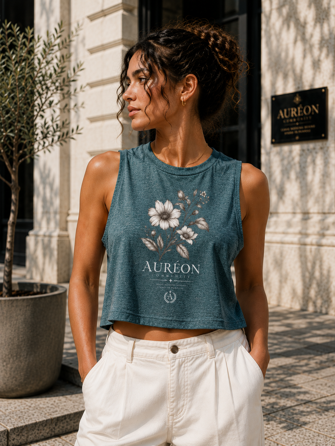 HOA-AL-COM-D1-S26-CP2 | CROP TOP | PREMIUM FIT | WOMEN