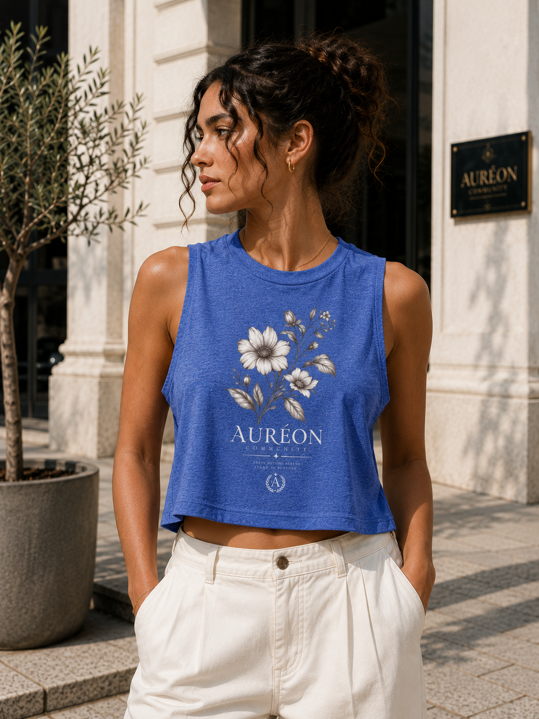 HOA-AL-COM-D1-S26-CP2 | CROP TOP | PREMIUM FIT | WOMEN