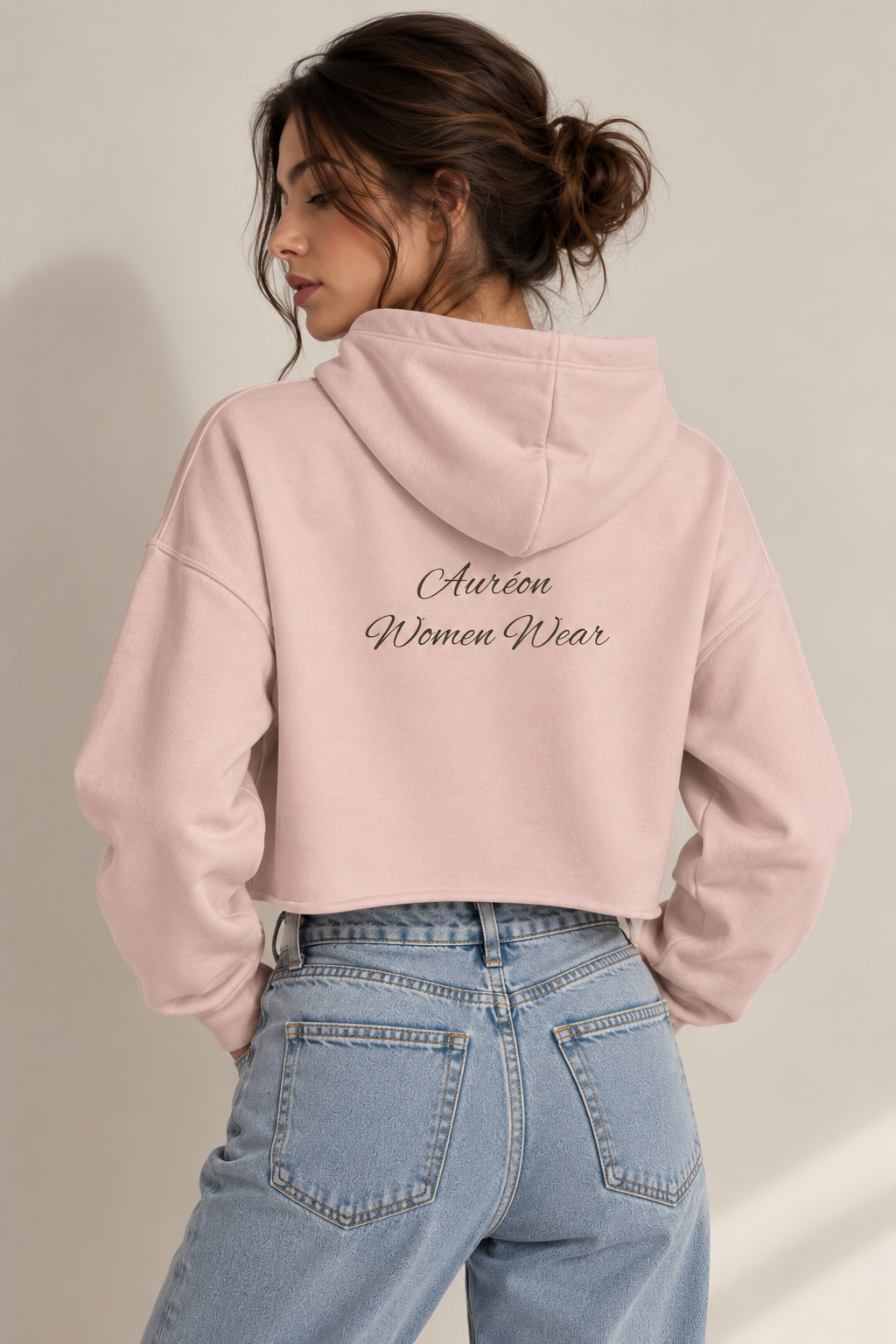 HOA-AL-BC-D1-S26-CH2 | CROPPED HOODIE | RELAXED FIT | WOMEN'S