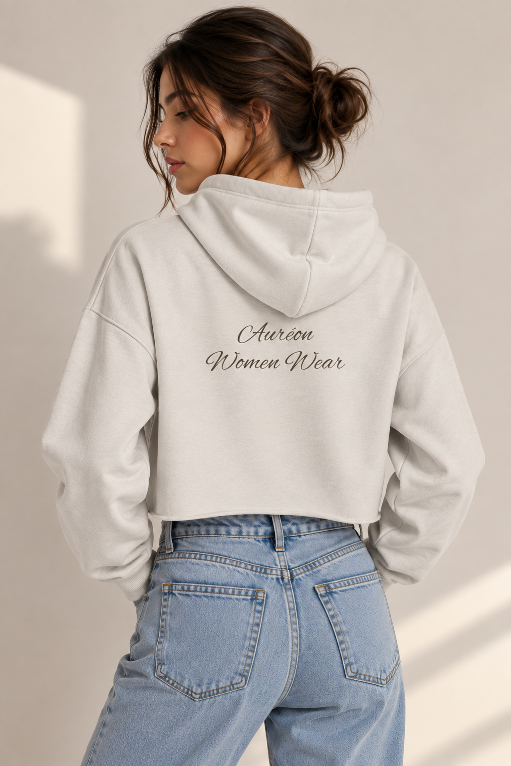 HOA-AL-BC-D1-S26-CH2 | CROPPED HOODIE | RELAXED FIT | WOMEN'S