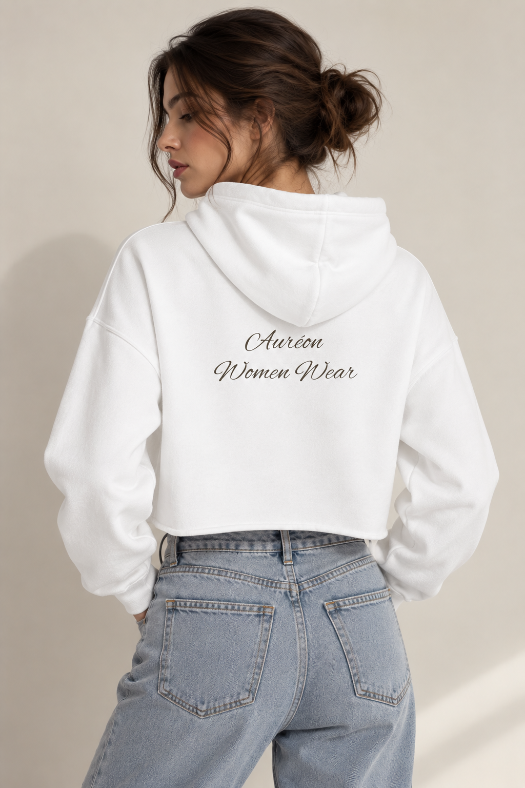 HOA-AL-BC-D1-S26-CH2 | CROPPED HOODIE | RELAXED FIT | WOMEN'S