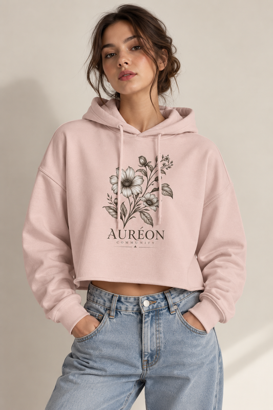 HOA-AL-BC-D1-S26-CH2 | CROPPED HOODIE | RELAXED FIT | WOMEN'S