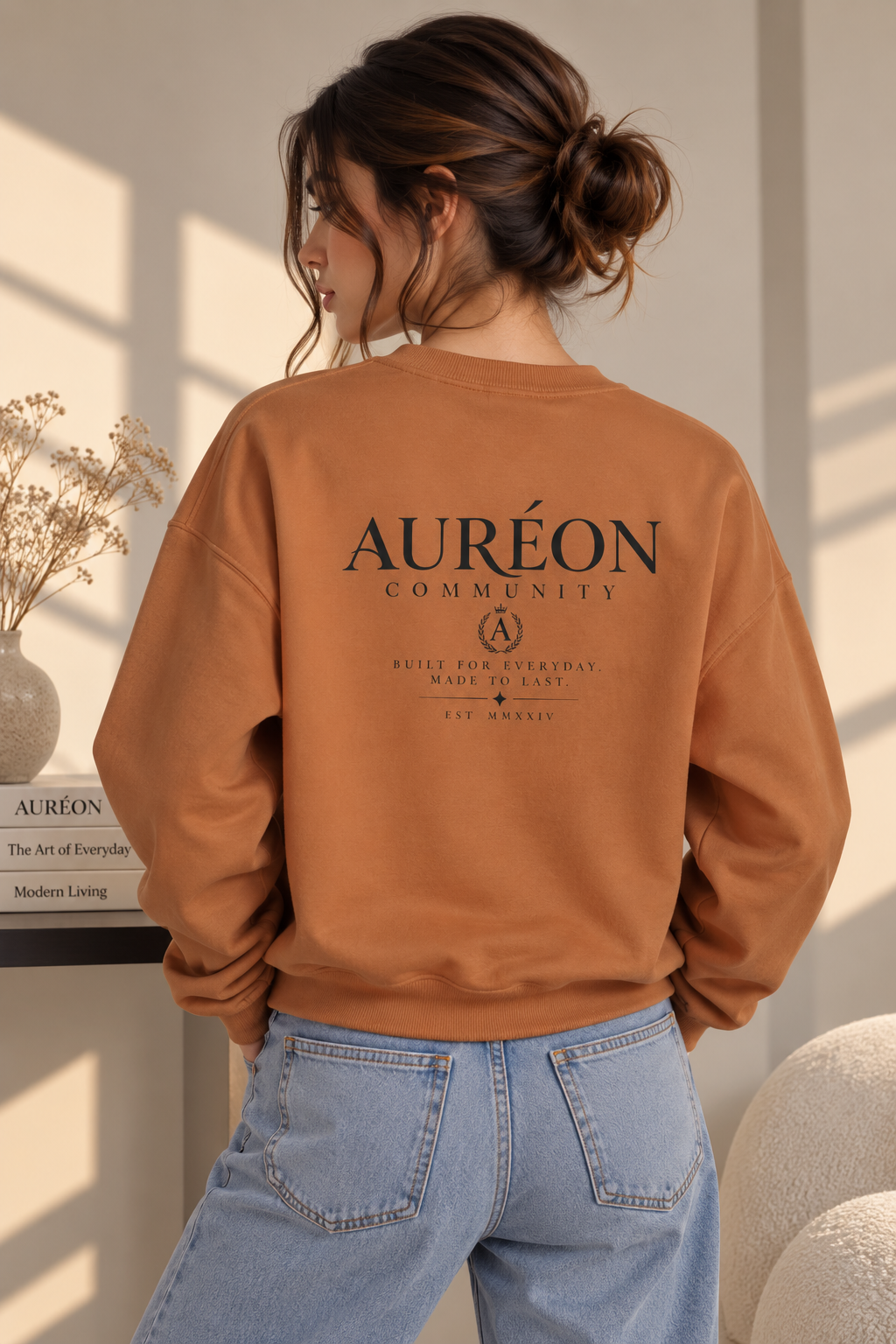 HOA-AL-COM-D1-S26-CS1 | CREWNECK SWEATSHIRT | WOMEN'S