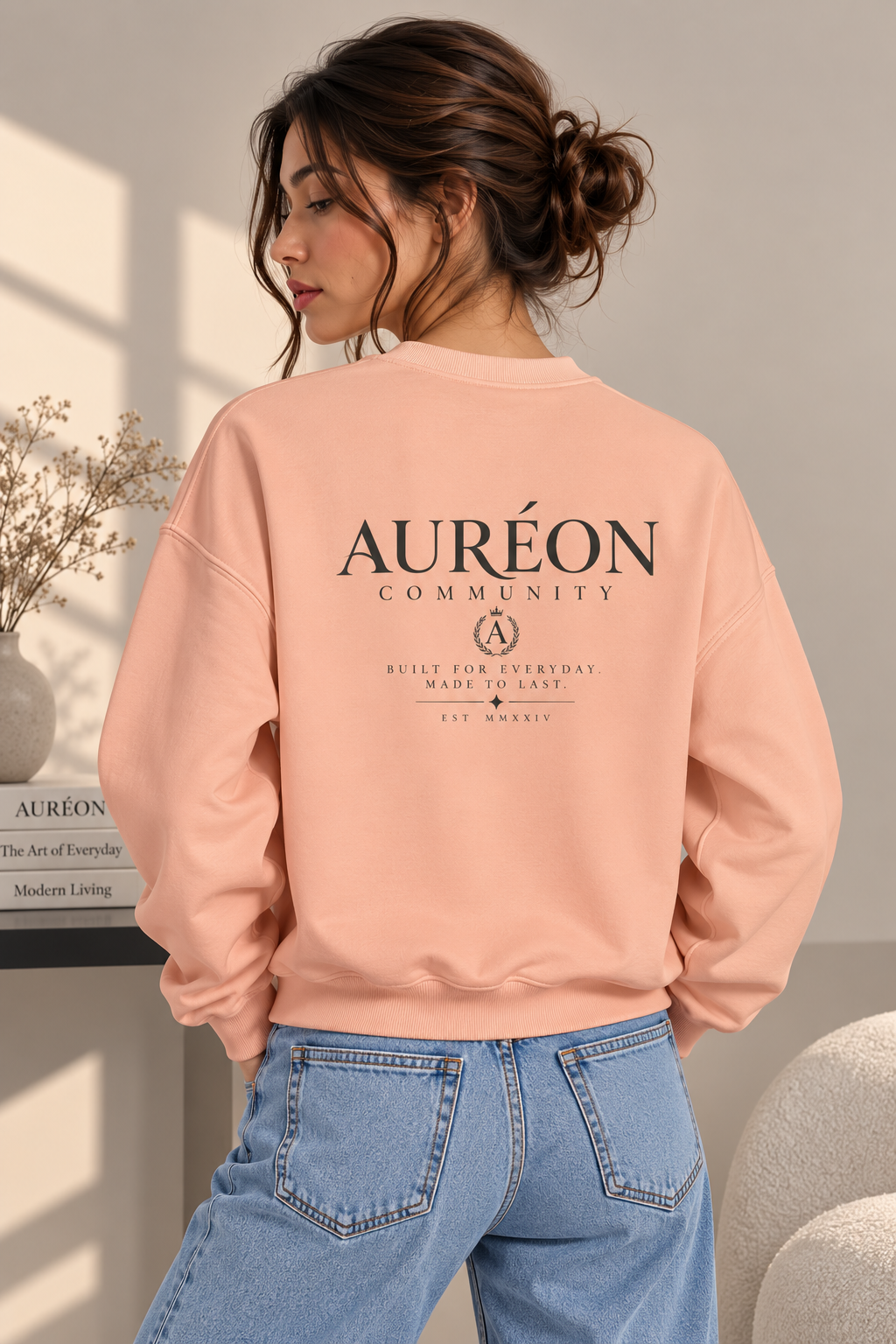 HOA-AL-COM-D1-S26-CS1 | CREWNECK SWEATSHIRT | WOMEN'S