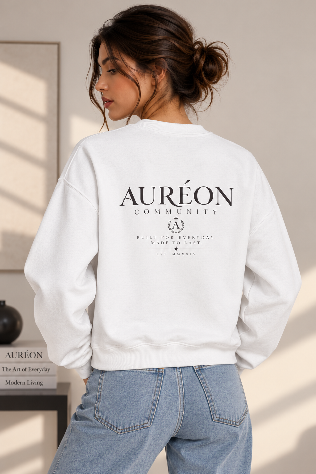 HOA-AL-COM-D1-S26-CS1 | CREWNECK SWEATSHIRT | WOMEN'S