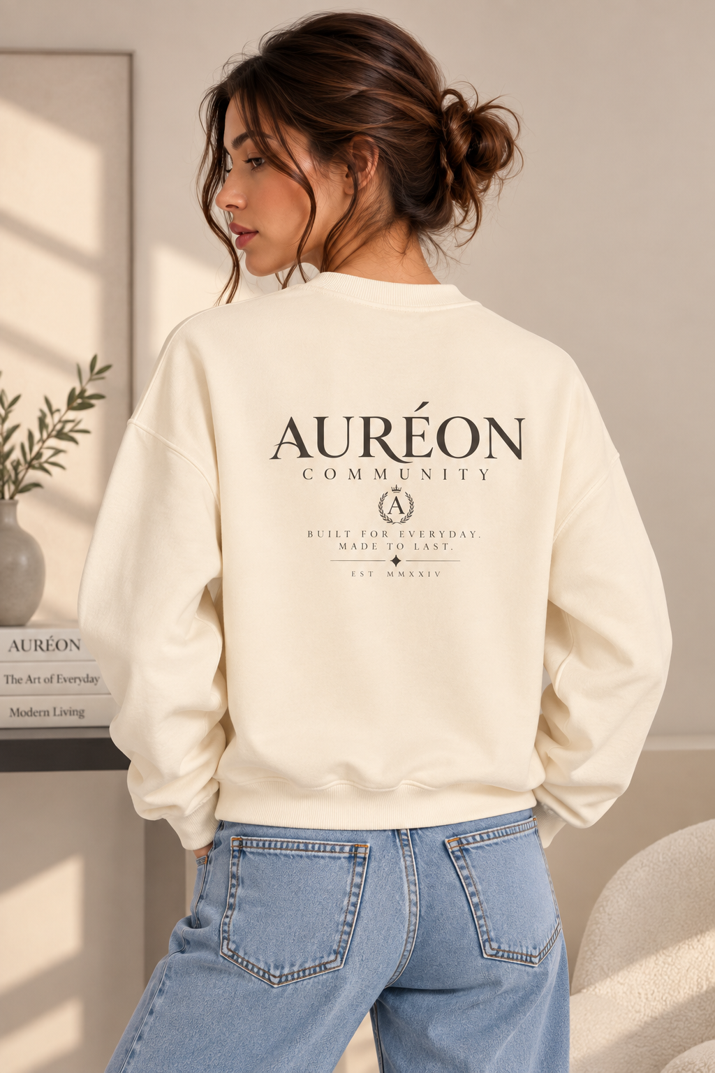 HOA-AL-COM-D1-S26-CS1 | CREWNECK SWEATSHIRT | WOMEN'S