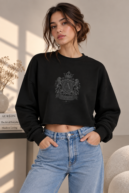 HOA-AL-COM-D1-S26-CS3 | CROP SWEATSHIRT | WOMEN'S