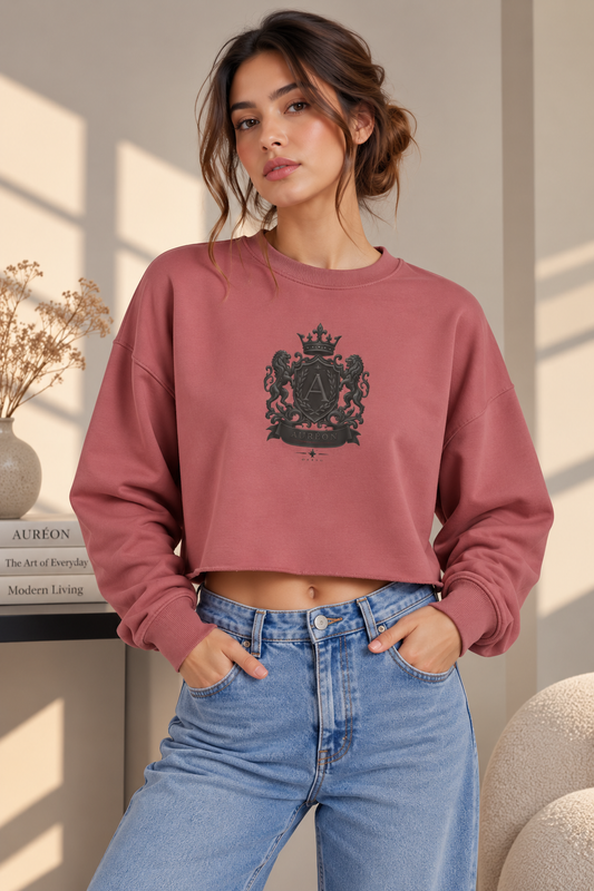 HOA-AL-COM-D1-S26-CS3 | CROP SWEATSHIRT | WOMEN'S
