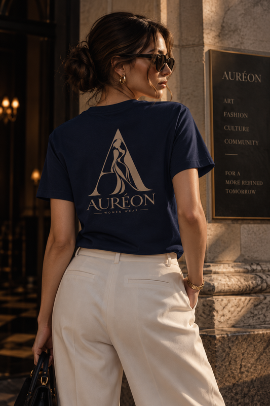 HOA-AL-COM-D1-S26-T6 | V NECK TEE | RELAXED FIT | WOMEN