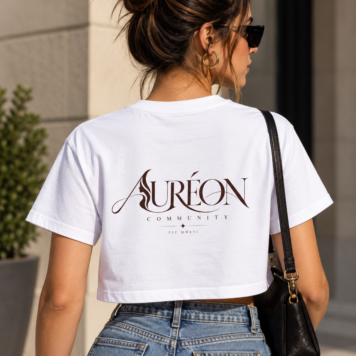 HOA-AL-COM-D1-S26-T7 | CROP TEE | RELAXED FIT | WOMEN
