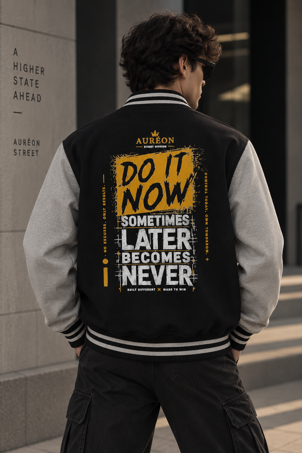 AUR-AS-MAN-C1-SEP26-J1 | LETTERMAN JACKET | RELAXED FIT | UNISEX
