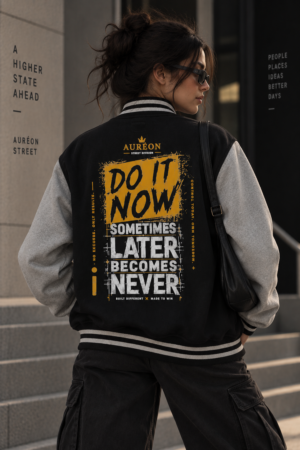 AUR-AS-MAN-C1-SEP26-J1 | LETTERMAN JACKET | RELAXED FIT | UNISEX