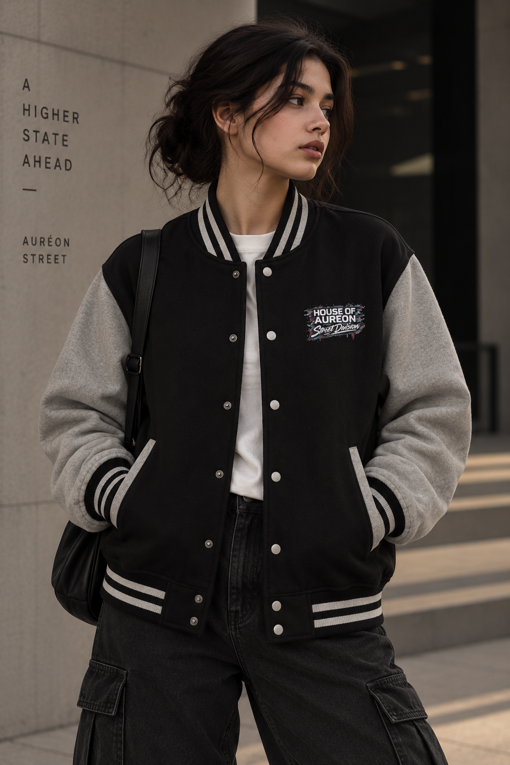 AUR-AS-MAN-C1-SEP26-J1 | LETTERMAN JACKET | RELAXED FIT | UNISEX