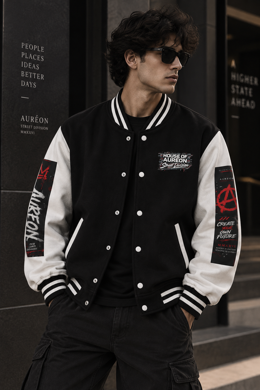AUR-AS-MAN-C1-SEP26-J2 | LETTERMAN JACKET | RELAXED FIT | UNISEX