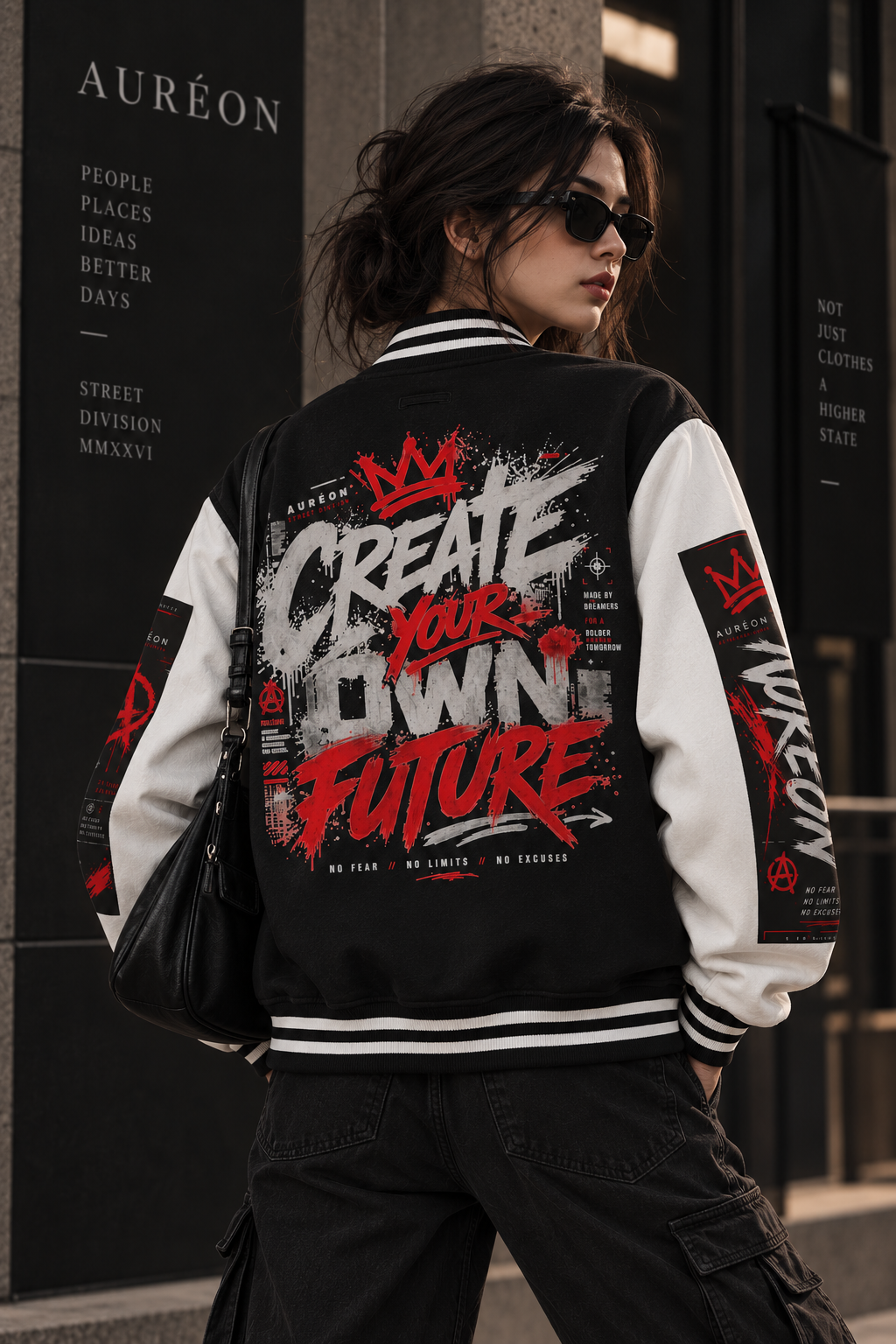 AUR-AS-MAN-C1-SEP26-J2 | LETTERMAN JACKET | RELAXED FIT | UNISEX
