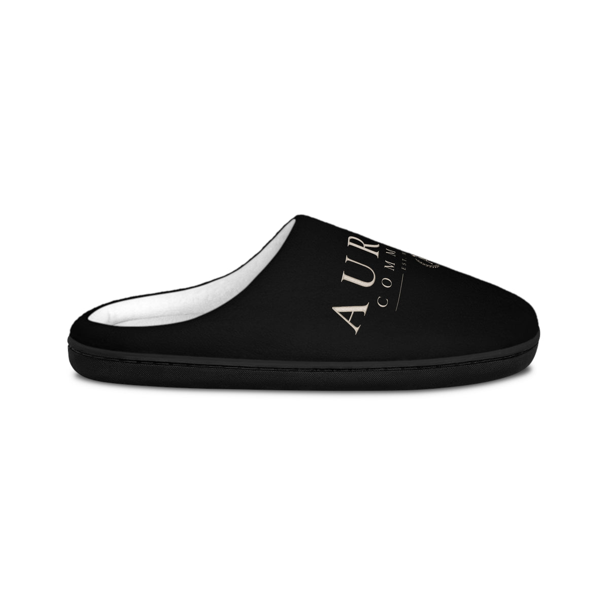 HOA-AL-COM-D1-SEP26-FT2 | Men's Black Luxe Slippers