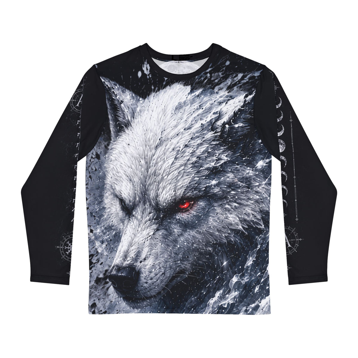 AURÉON ARCANE — Dire Wolf: The Last Howl | Beast Division | Men's Long Sleeve Tee | AA-BD-DW-M-LT-AOP-D01