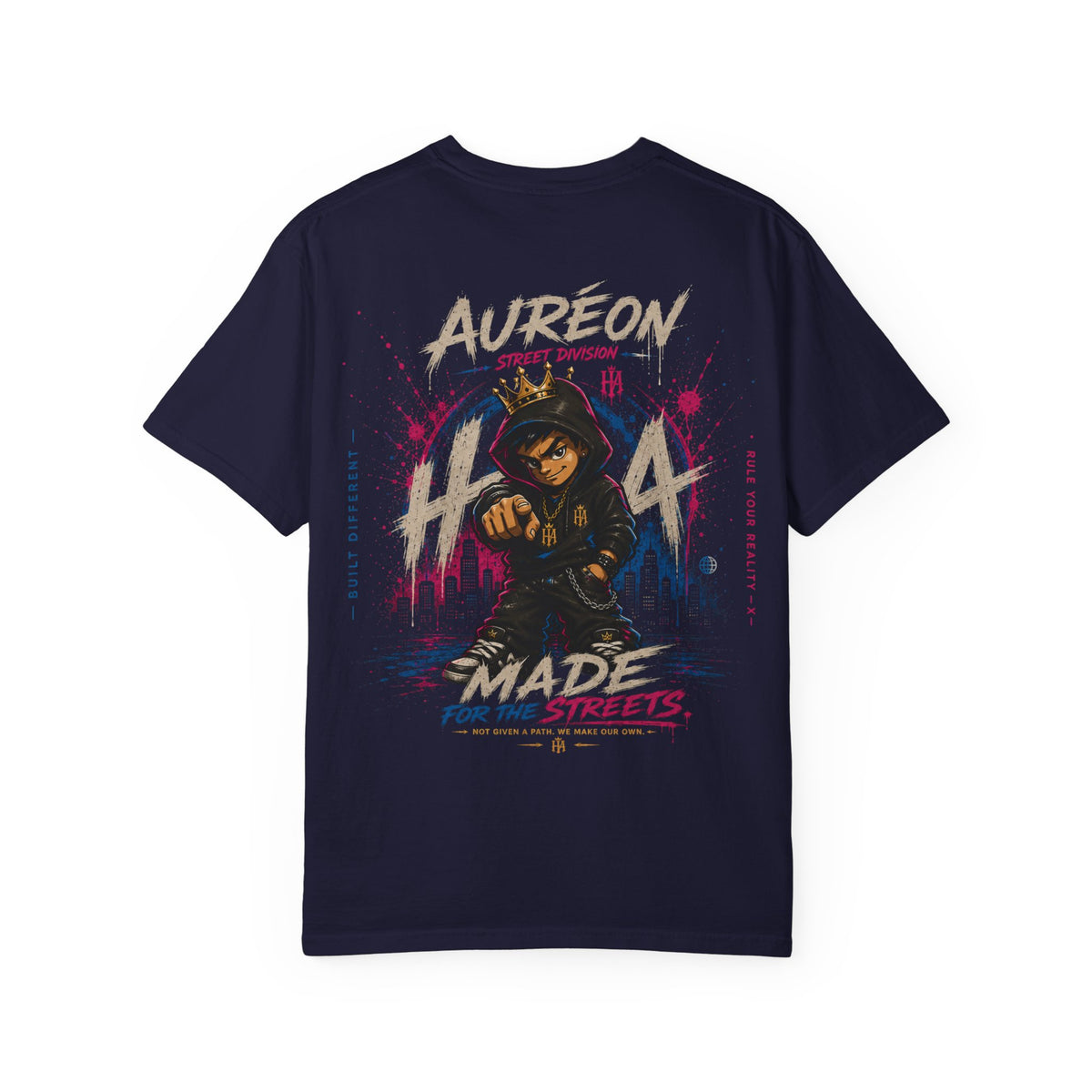 AUR-AS-MFS-LTD-SEP26-T1 | T-SHIRT | HEAVY WEIGHT GARMENT DYED TEE | UNISEX