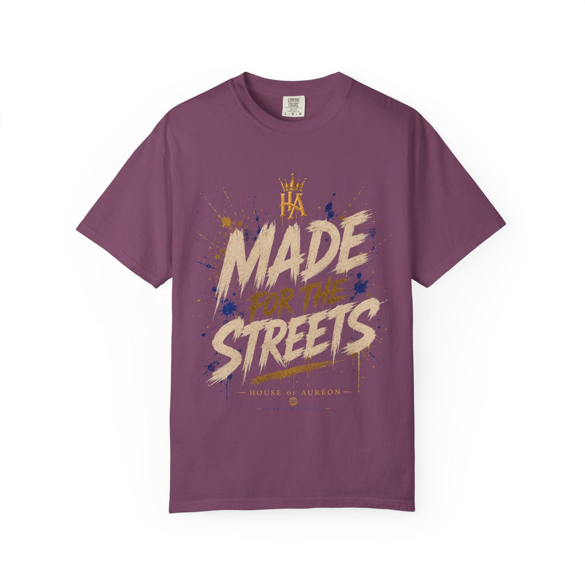 AUR-AS-MFS-LTD-SEP26-T2 | T-SHIRT | HEAVY WEIGHT GARMENT DYED TEE | UNISEX