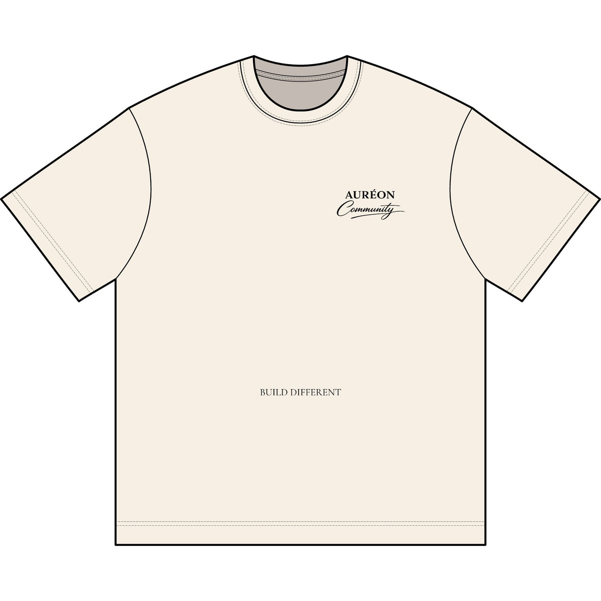 HOA-AL-COM-D1-S26-T4 | T-SHIRT | DROP SHOULDER | MALE