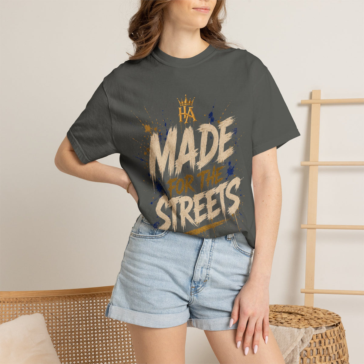 AUR-AS-MFS-LTD-SEP26-T2 | T-SHIRT | HEAVY WEIGHT GARMENT DYED TEE | UNISEX