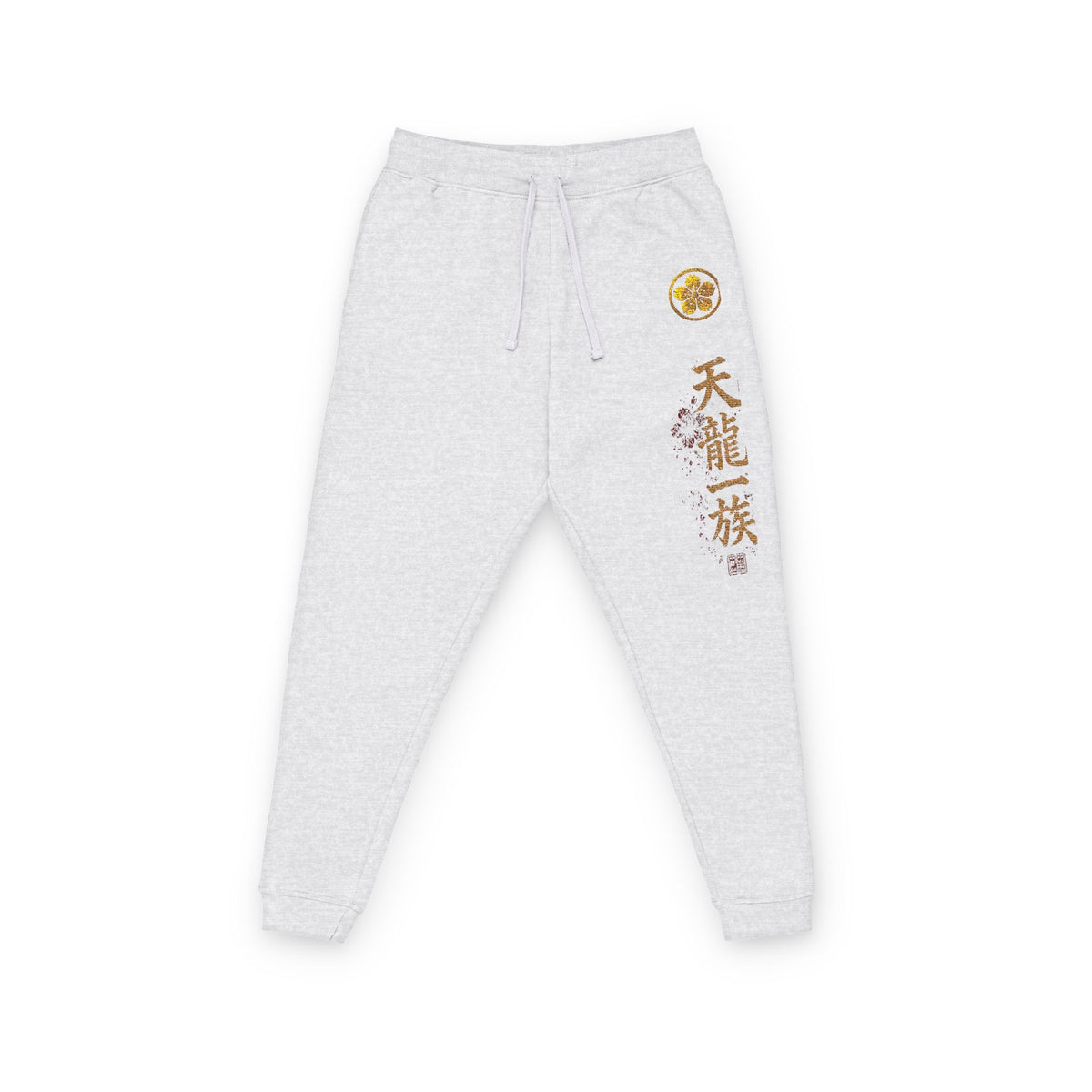 Kage no Michi – Tenryū Ichizoku Embroidered Unisex Fleece Joggers | HOA-ARC-KNM-D1