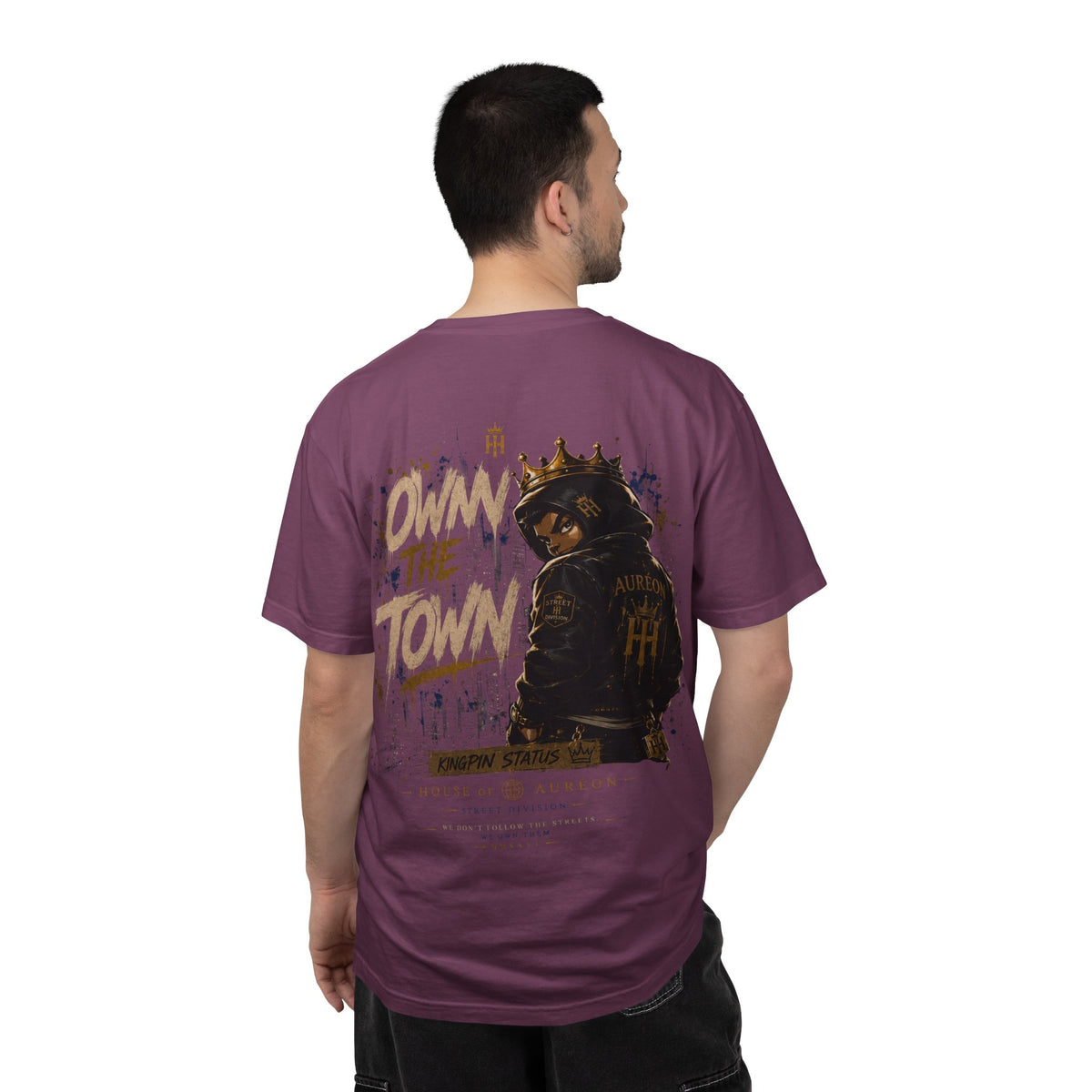 AUR-AS-MFS-LTD-SEP26-T2 | T-SHIRT | HEAVY WEIGHT GARMENT DYED TEE | UNISEX