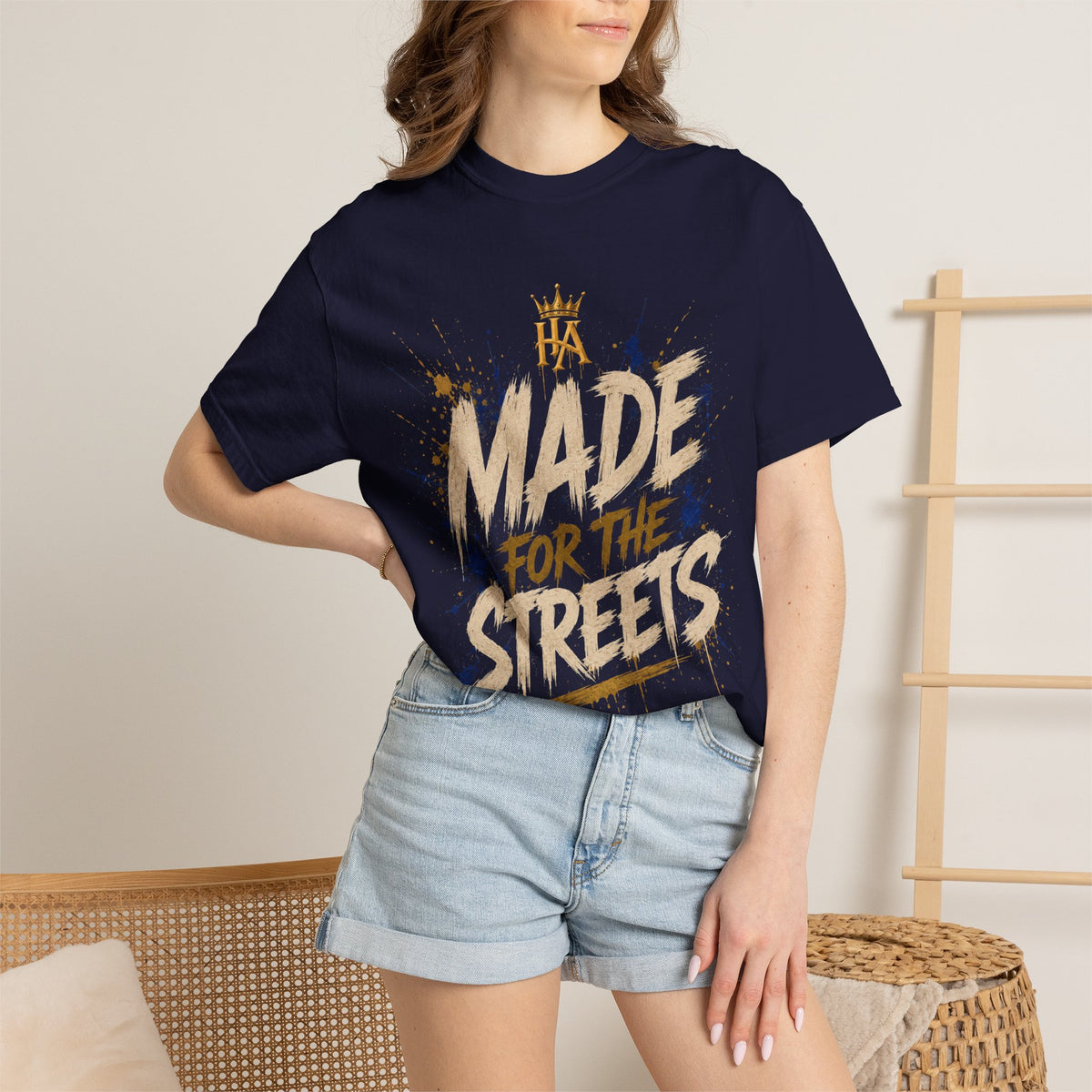 AUR-AS-MFS-LTD-SEP26-T2 | T-SHIRT | HEAVY WEIGHT GARMENT DYED TEE | UNISEX