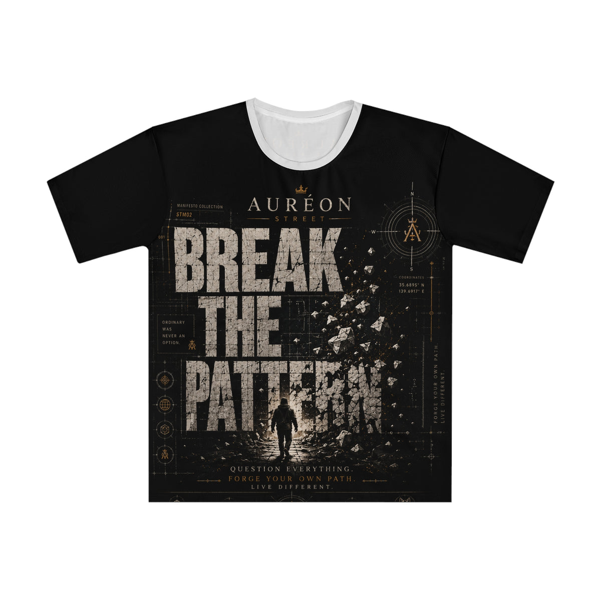 AUR-AS-M-C1-SEP26-T2 | T-SHIRT | PREMIUM FIT | MEN'S