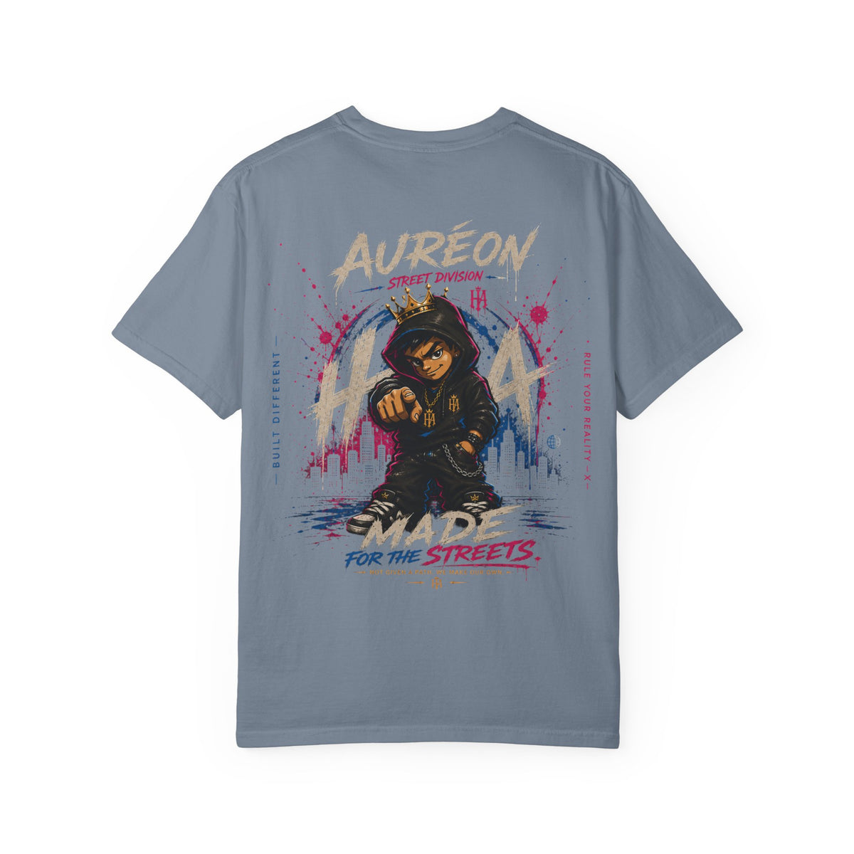 AUR-AS-MFS-LTD-SEP26-T1 | T-SHIRT | HEAVY WEIGHT GARMENT DYED TEE | UNISEX