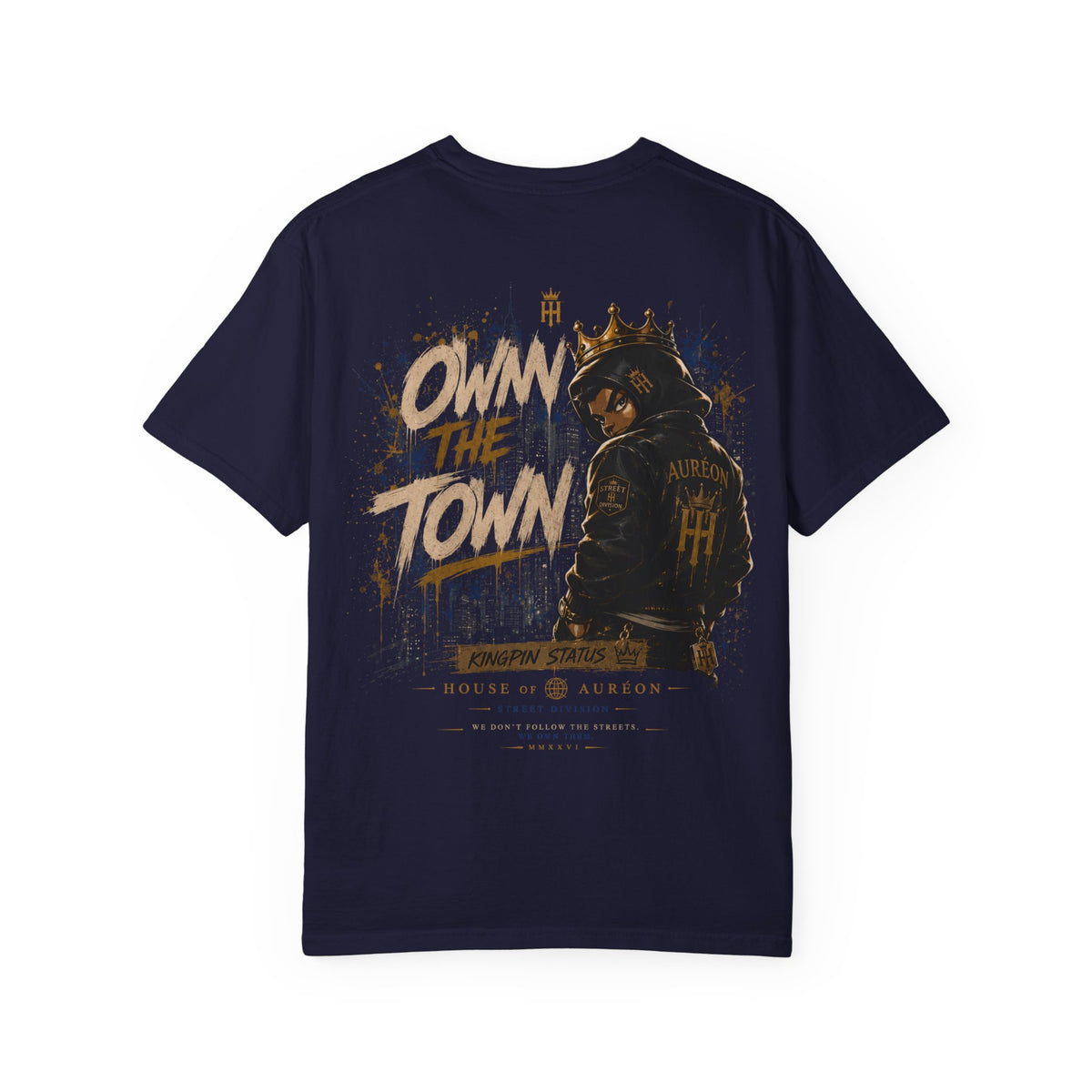 AUR-AS-MFS-LTD-SEP26-T2 | T-SHIRT | HEAVY WEIGHT GARMENT DYED TEE | UNISEX