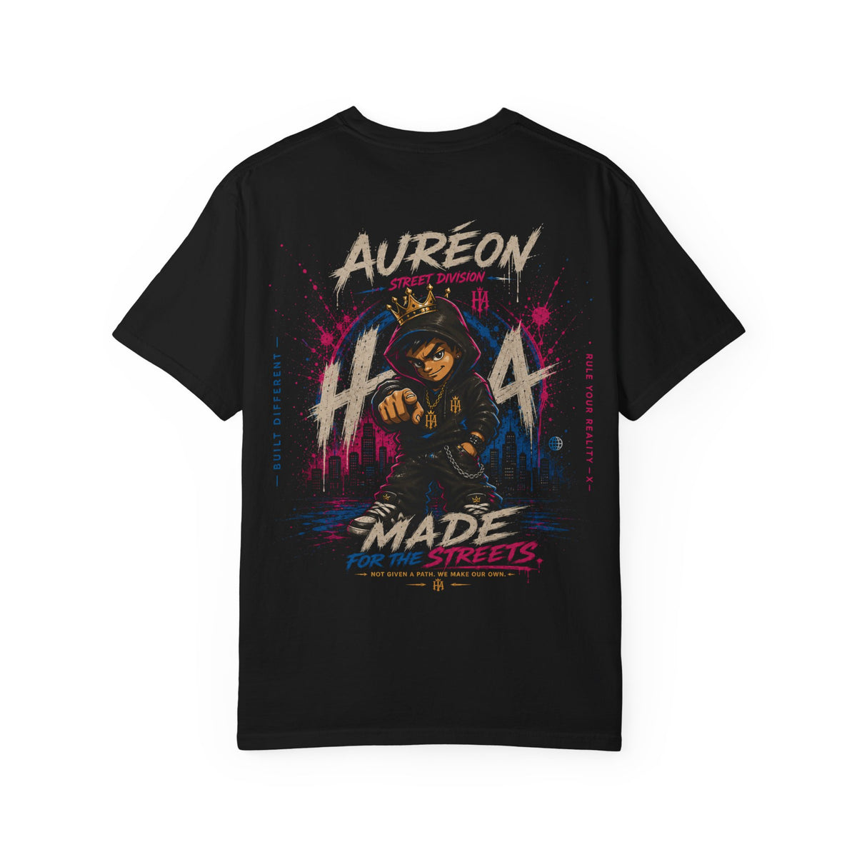 AUR-AS-MFS-LTD-SEP26-T1 | T-SHIRT | HEAVY WEIGHT GARMENT DYED TEE | UNISEX