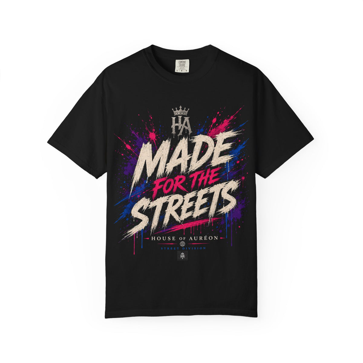 AUR-AS-MFS-LTD-SEP26-T1 | T-SHIRT | HEAVY WEIGHT GARMENT DYED TEE | UNISEX