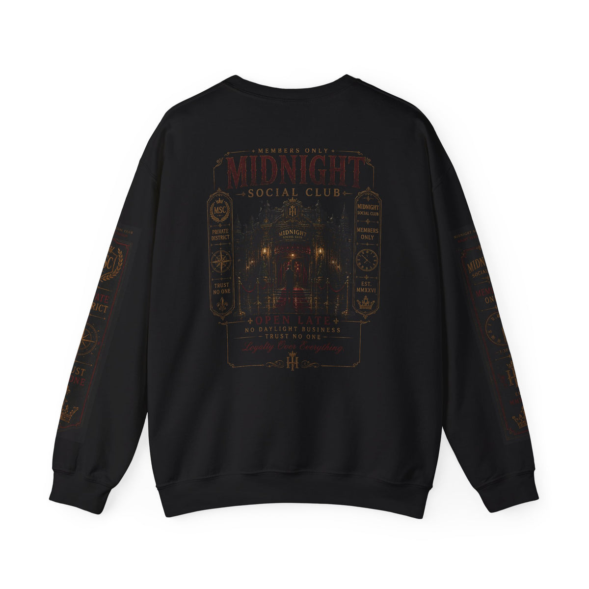 HOA-AL-GC-D1-SEP26-CS1 | CREWNECK SWEATSHIRT | RELAXED FIT | MEN'S